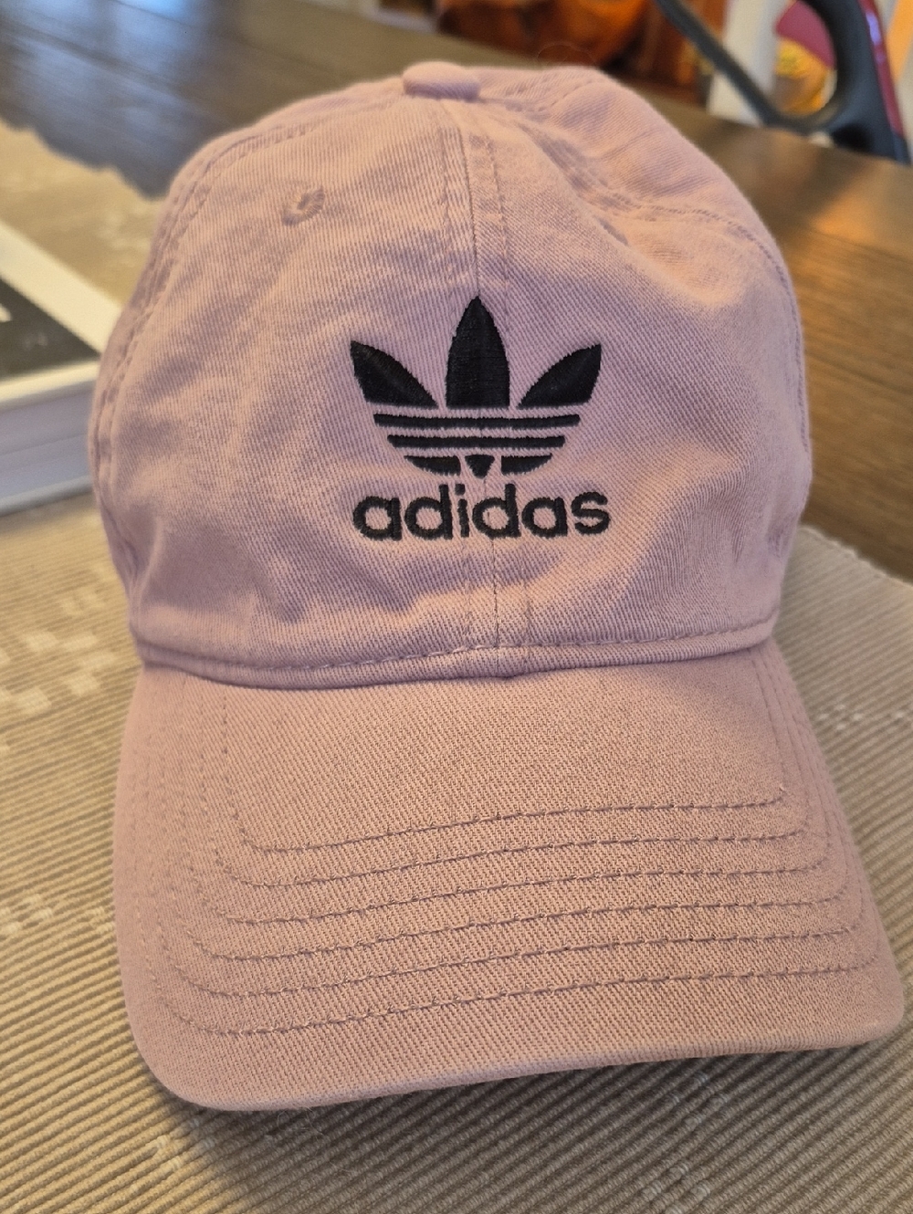 Adidas cap Lavender with Black Logo